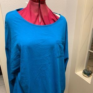 Plus size tshirt-blouse